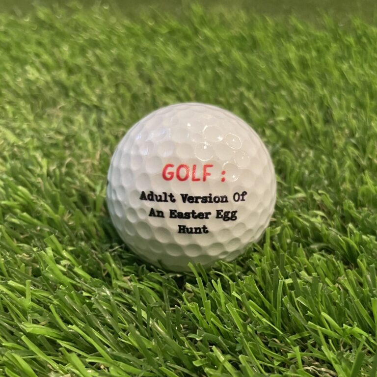 Golf ball (adult version easter egg hunt)